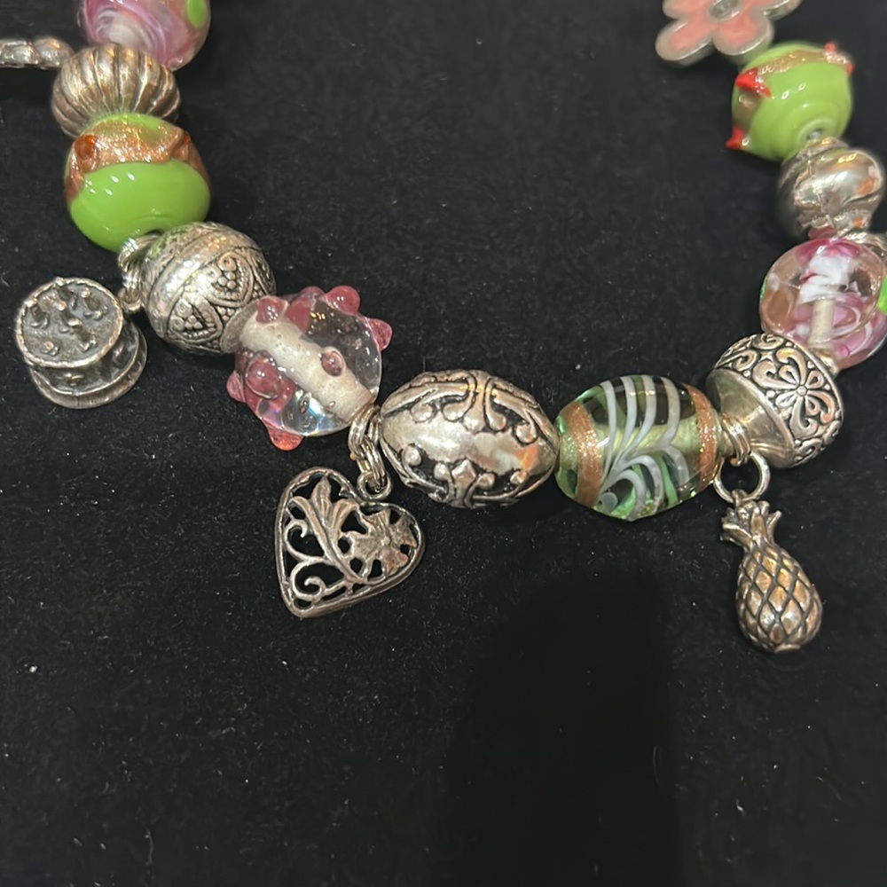 Vintage Danforth Pewter “Happy Birthday” Bracelet 🎉 - Picture 4 of 6